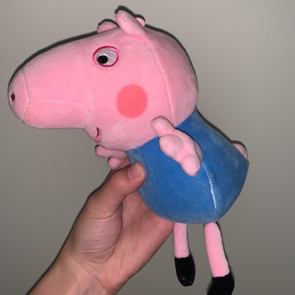 Peppa pig baby toy key chain